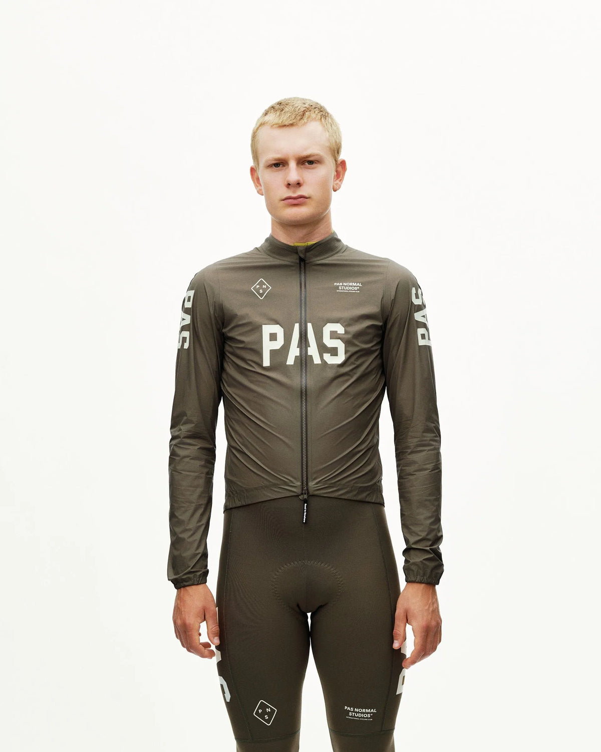 PAS NORMAL STUDIOS Men PAS Mechanism Rain Jacket - Dark Earth