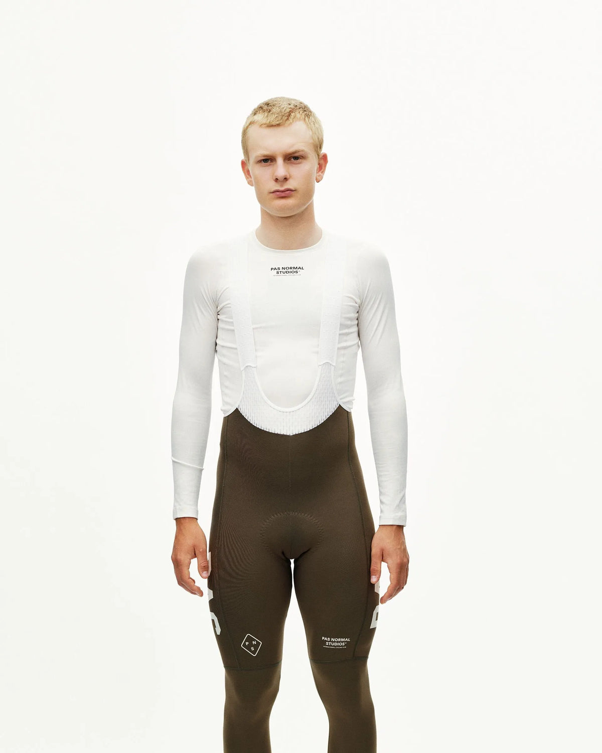 PAS NORMAL STUDIOS Men PAS Mechanism Thermal Long Bibs - Dark Earth
