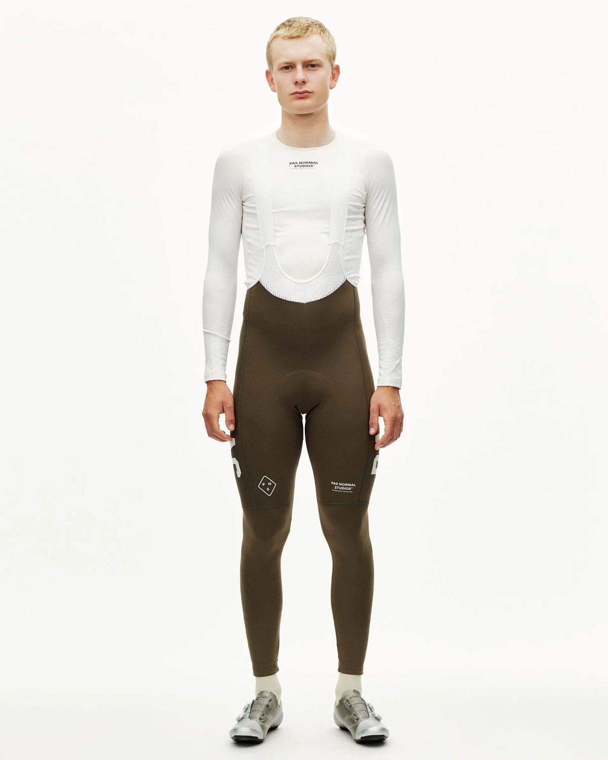 PAS NORMAL STUDIOS Men PAS Mechanism Thermal Long Bibs - Dark Earth