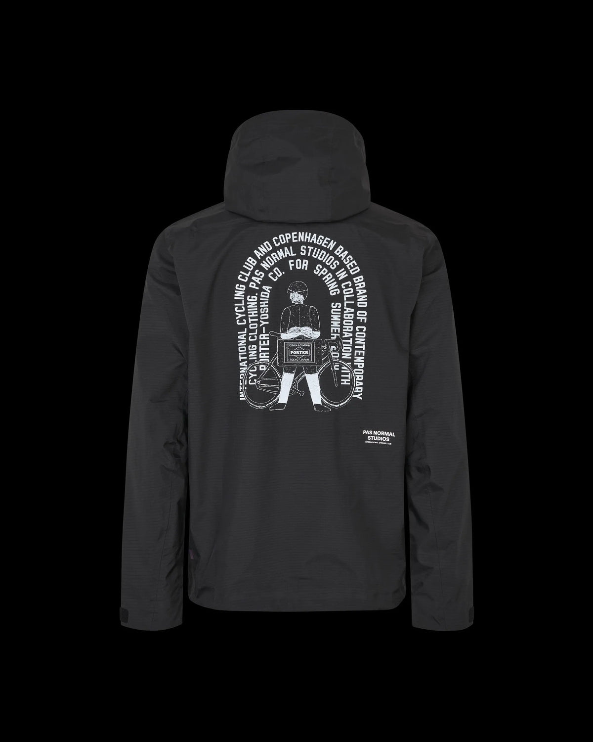 PAS NORMAL STUDIOS Men Porter Off-Race Shell Jacket - Black