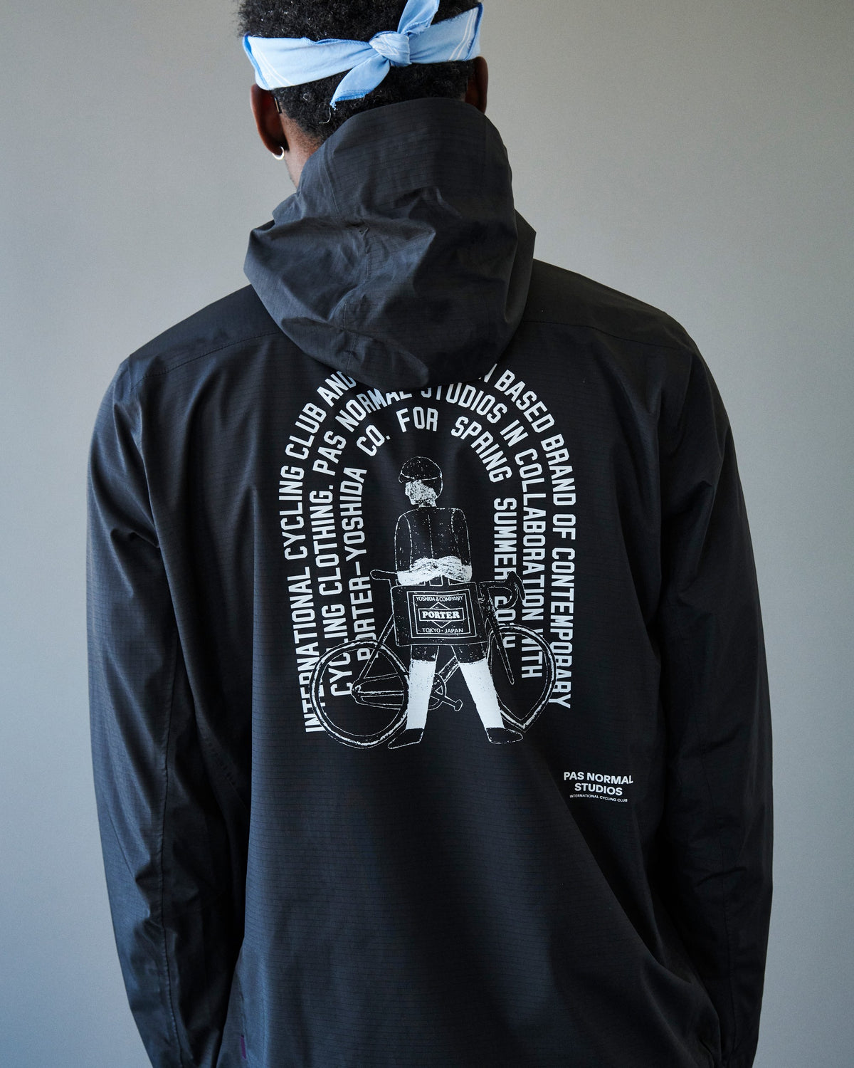 PAS NORMAL STUDIOS Men Porter Off-Race Shell Jacket - Black