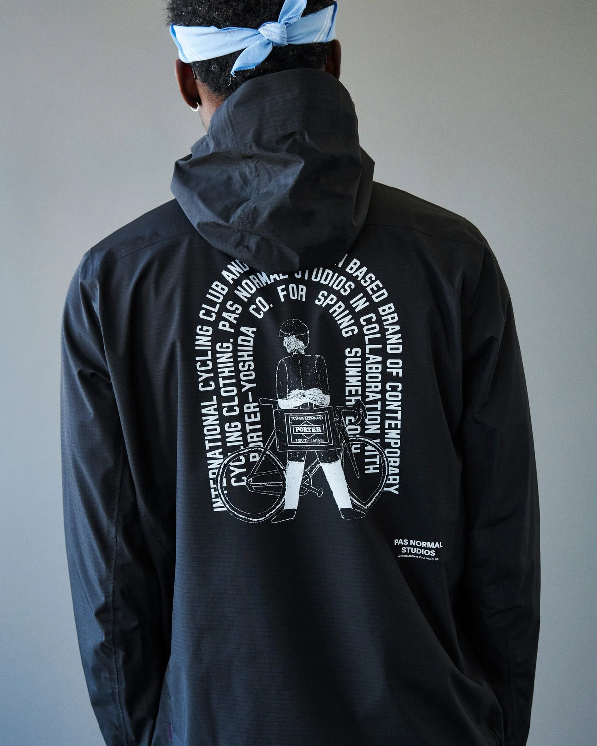 PAS NORMAL STUDIOS Men Porter Off-Race Shell Jacket - Black