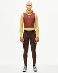 PAS NORMAL STUDIOS Men Thermal Hooded Windproof Base Layer - Camel / Marron