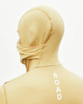 PAS NORMAL STUDIOS Men Thermal Hooded Windproof Base Layer - Camel / Marron