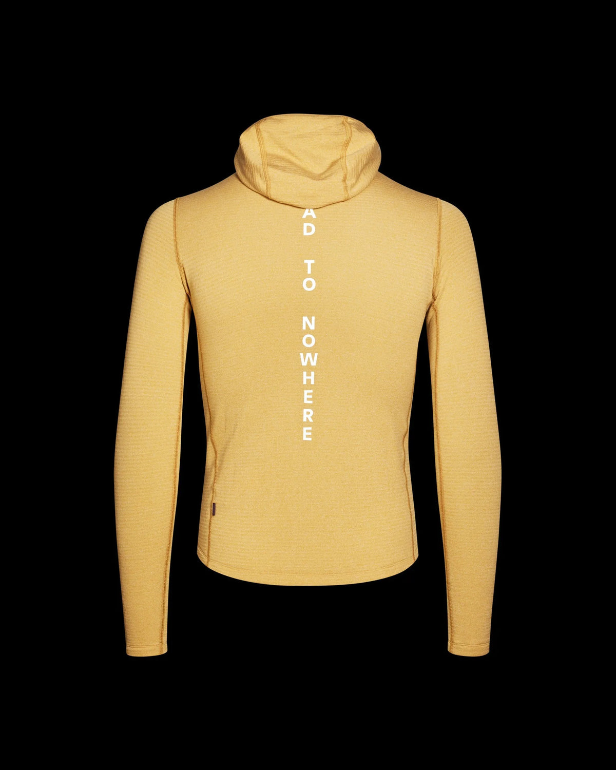 PAS NORMAL STUDIOS Men Thermal Hooded Windproof Base Layer - Camel / Marron