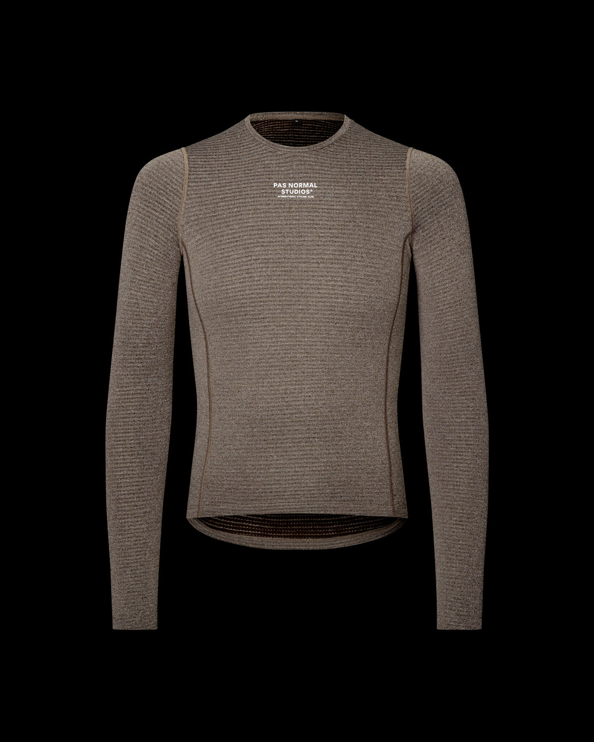 PAS NORMAL STUDIOS Men Thermal Long Sleeve Baselayer - Dark Coffee