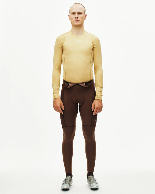 PAS NORMAL STUDIOS Men Thermal Long Sleeve Base Layer - Camel