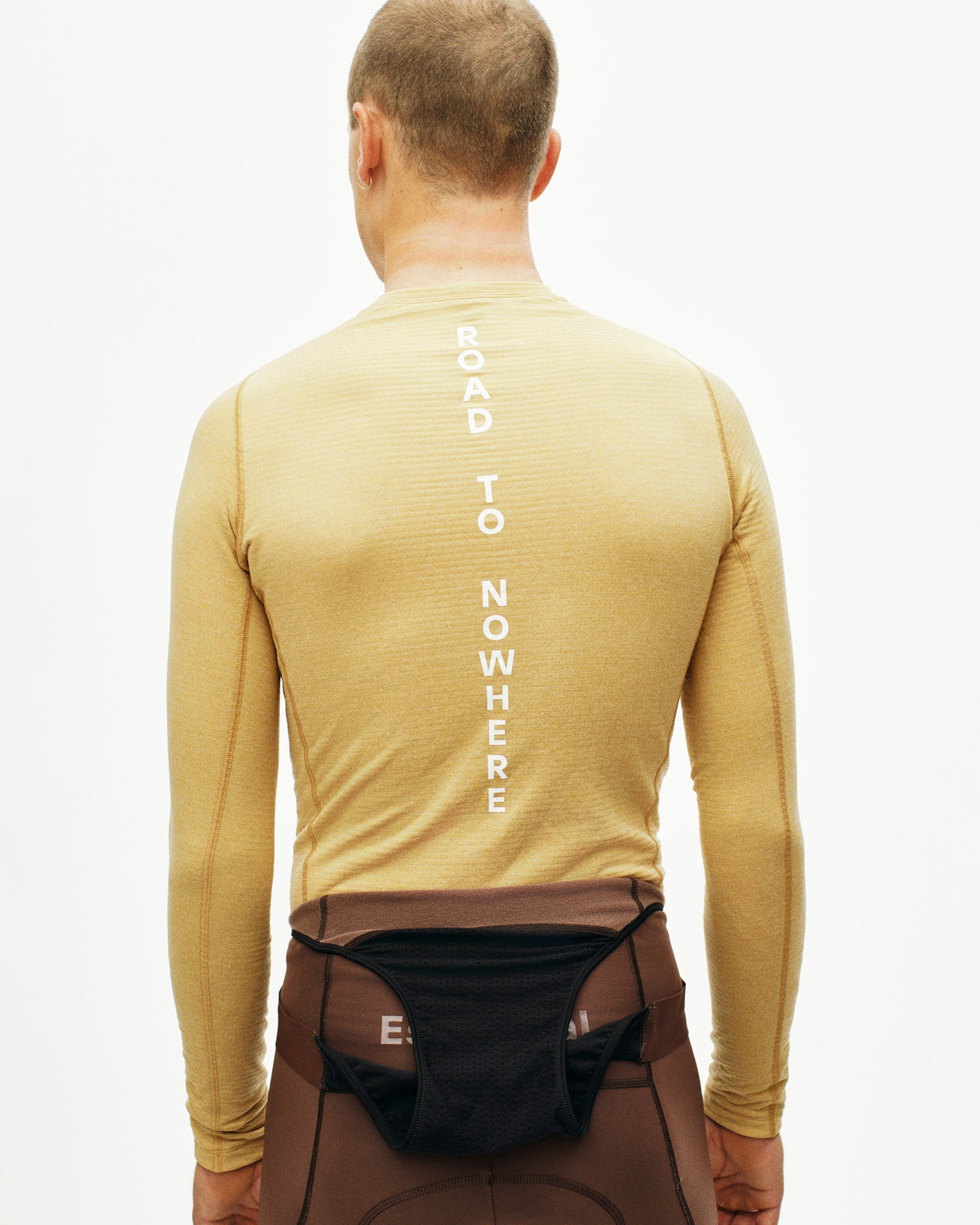 PAS NORMAL STUDIOS Men Thermal Long Sleeve Base Layer - Camel