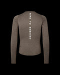 PAS NORMAL STUDIOS Men Thermal Long Sleeve Baselayer - Dark Coffee
