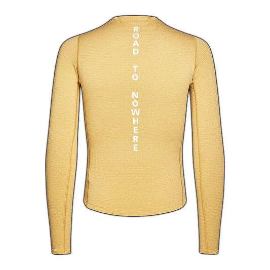 PAS NORMAL STUDIOS Men Thermal Long Sleeve Base Layer - Camel