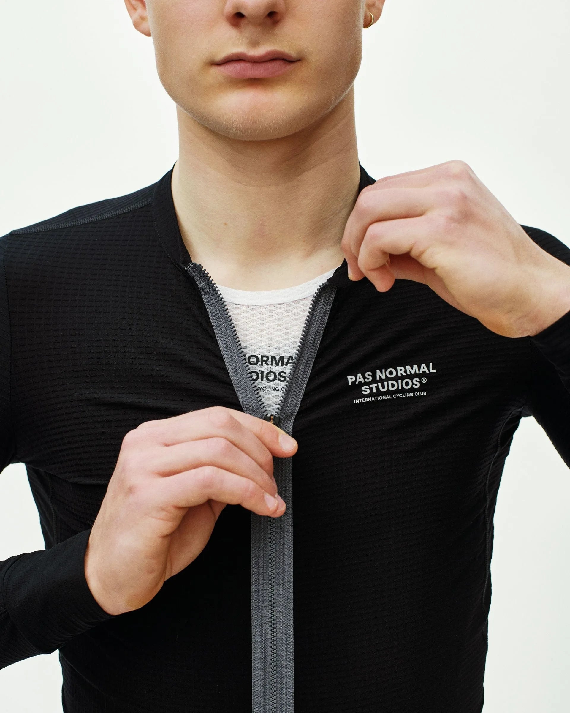 PAS NORMAL STUDIOS Men's Escapism Long Sleeve Jersey - Black