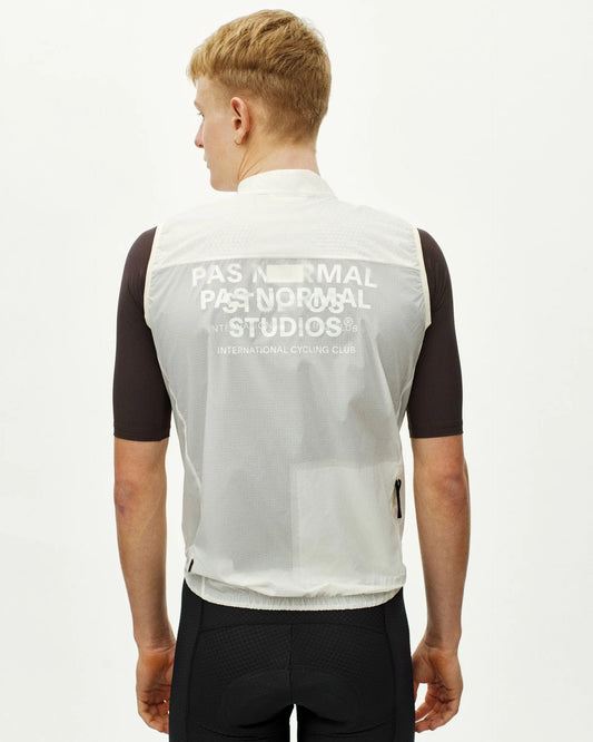 PAS NORMAL STUDIOS Men's Essential Insulated Gilet - Off White