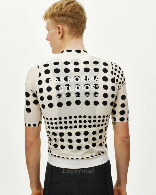 PAS NORMAL STUDIOS Men's Essential Jersey - Dot Off White