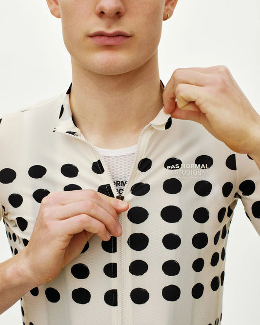 PAS NORMAL STUDIOS Men's Essential Jersey - Dot Off White