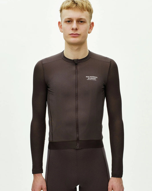 PAS NORMAL STUDIOS Men's Essential Light Long Sleeve Jersey - Dark Purple