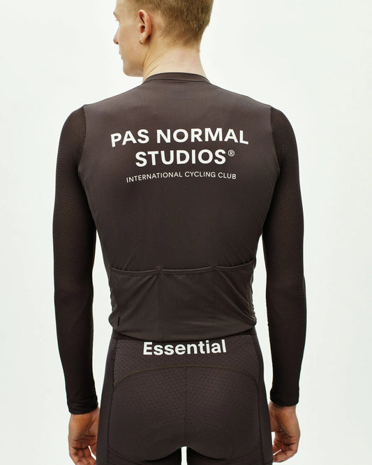 PAS NORMAL STUDIOS Men's Essential Light Long Sleeve Jersey - Dark Purple