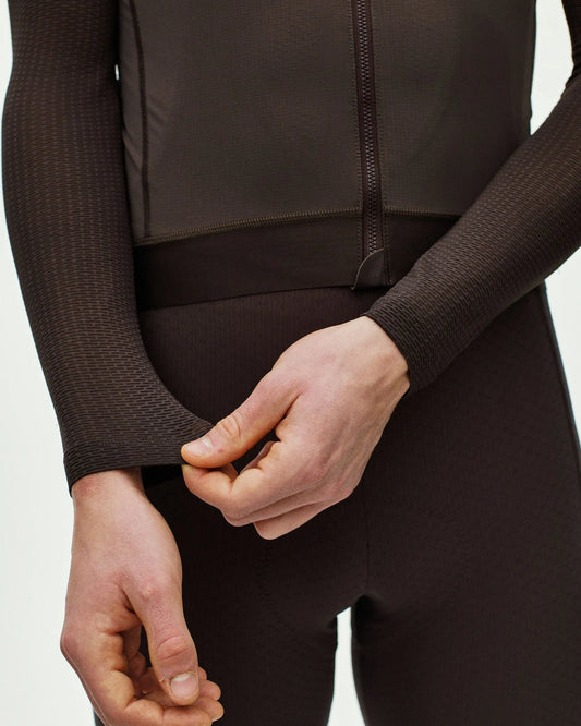 PAS NORMAL STUDIOS Men's Essential Light Long Sleeve Jersey - Dark Purple