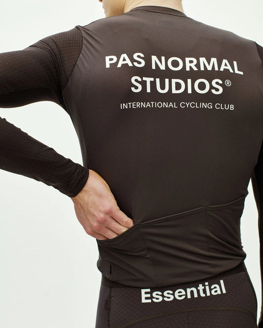 PAS NORMAL STUDIOS Men's Essential Light Long Sleeve Jersey - Dark Purple
