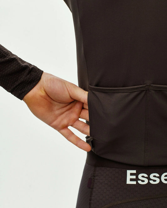 PAS NORMAL STUDIOS Men's Essential Light Long Sleeve Jersey - Dark Purple