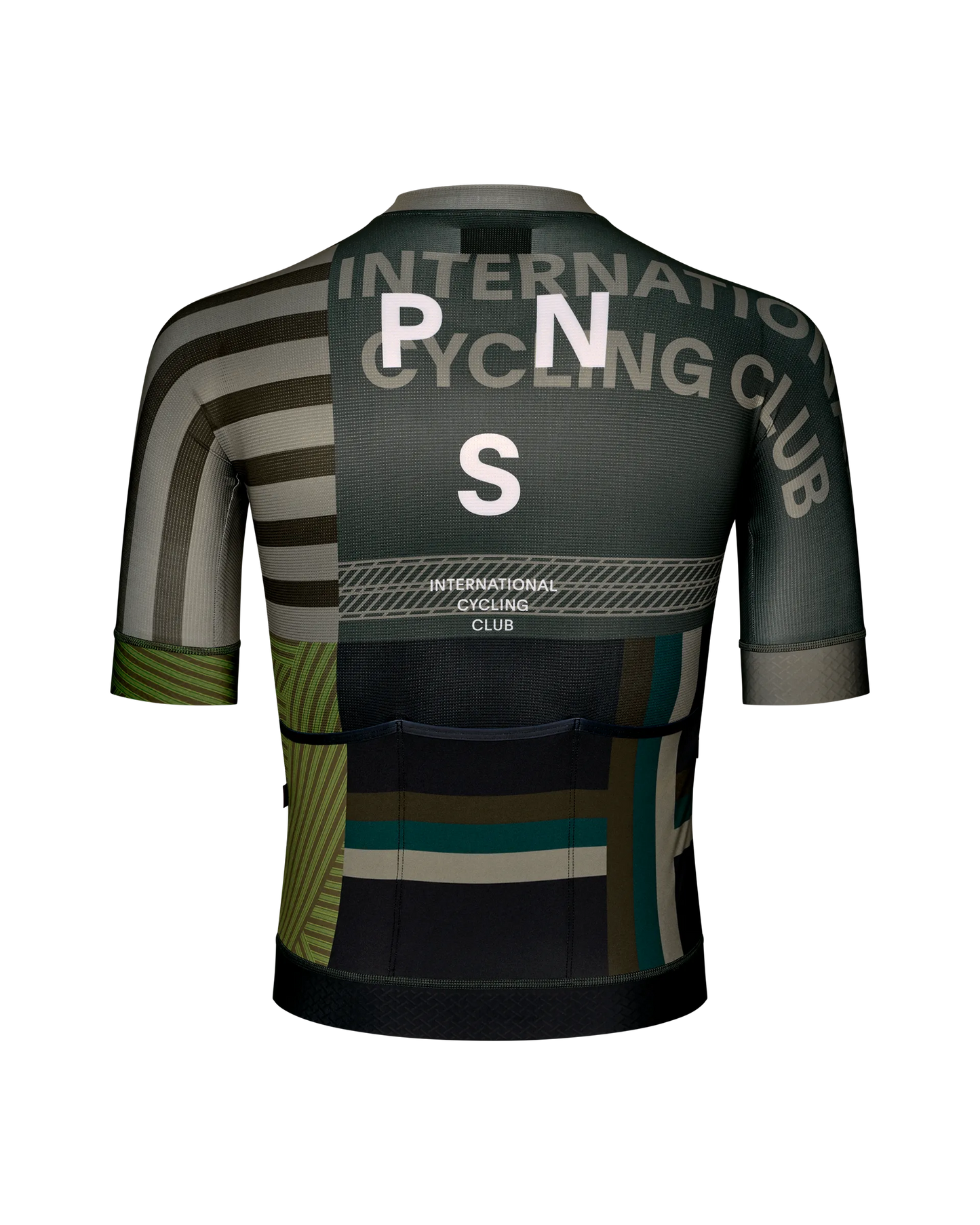 PAS NORMAL STUDIOS Men`s Mechanism Jersey - AOP International Earth