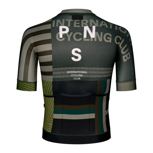 PAS NORMAL STUDIOS Men`s Mechanism Jersey - AOP International Earth