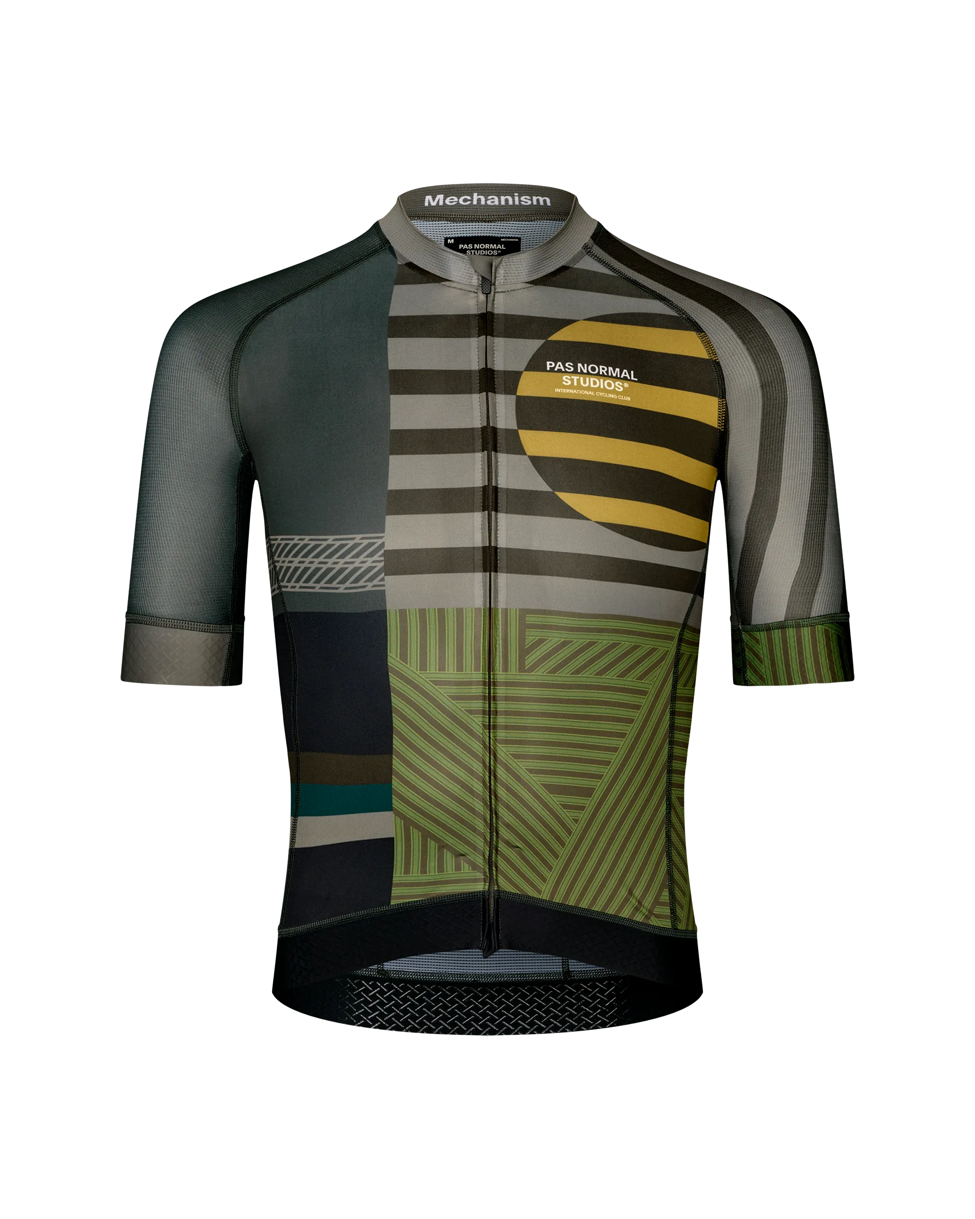 PAS NORMAL STUDIOS Men`s Mechanism Jersey - AOP International Earth
