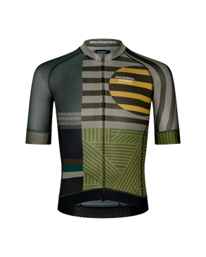 PAS NORMAL STUDIOS Men`s Mechanism Jersey - AOP International Earth