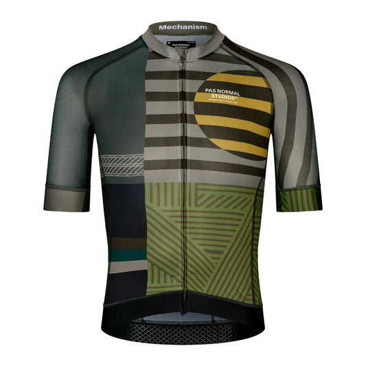 PAS NORMAL STUDIOS Men`s Mechanism Jersey - AOP International Earth
