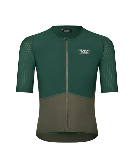 PAS NORMAL STUDIOS Men's Mechanism Pro Jersey - Petroleum / Dark Olive
