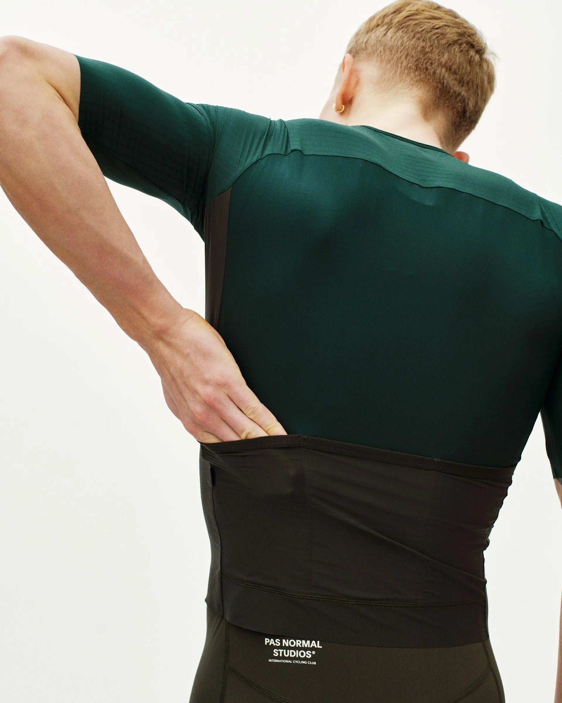 PAS NORMAL STUDIOS Men's Mechanism Pro Jersey - Petroleum / Dark Olive