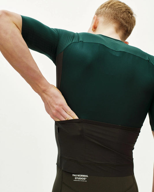 PAS NORMAL STUDIOS Men's Mechanism Pro Jersey - Petroleum / Dark Olive