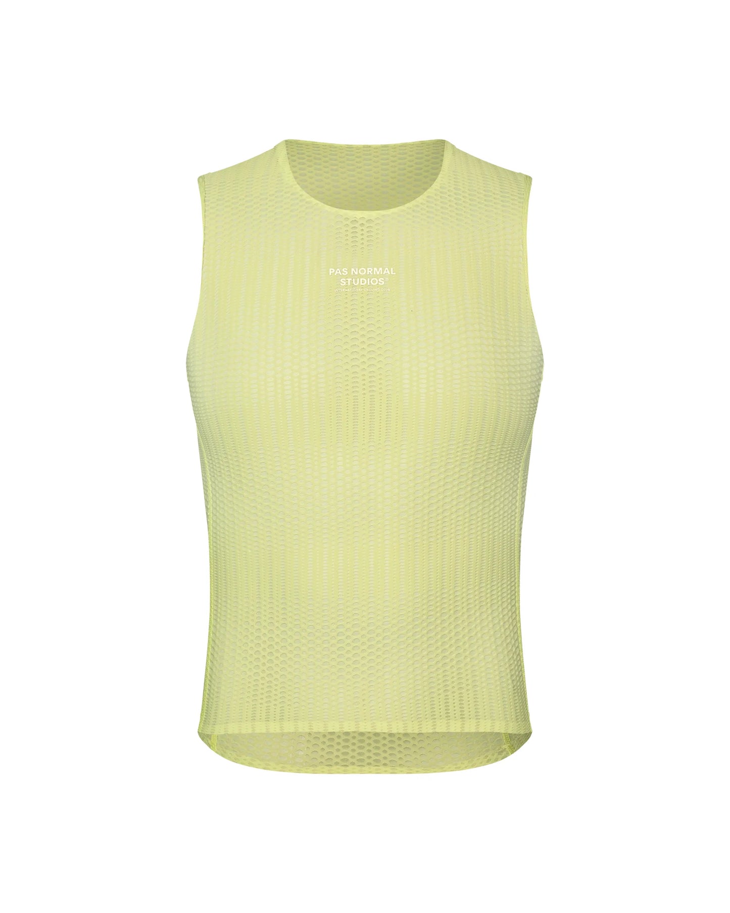 PAS NORMAL STUDIOS Men's Mechanism Pro Sleeveless Baselayer - Wasabi Green
