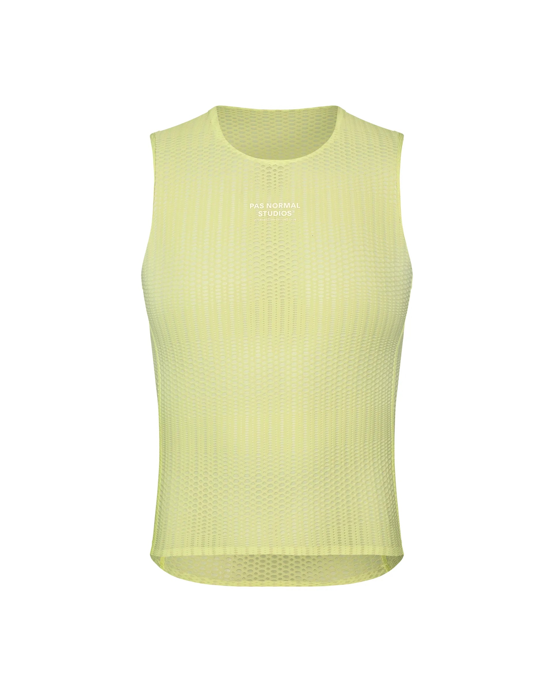 PAS NORMAL STUDIOS Men's Mechanism Pro Sleeveless Baselayer - Wasabi Green