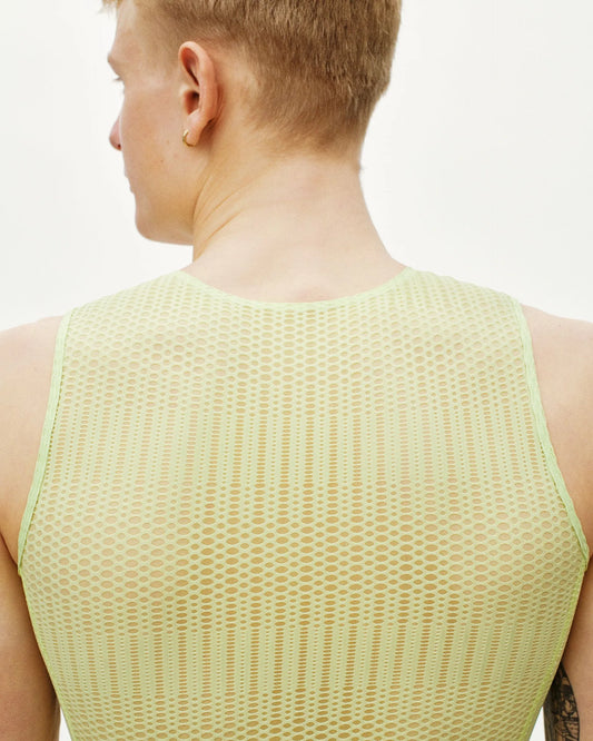 PAS NORMAL STUDIOS Men's Mechanism Pro Sleeveless Baselayer - Wasabi Green
