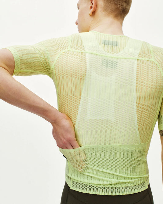 PAS NORMAL STUDIOS Men's Mechanism Pro Zipless Jersey - Wasabi Green