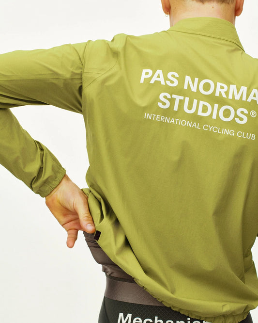 PAS NORMAL STUDIOS Men's Mechanism Rain Jacket - Moss Green