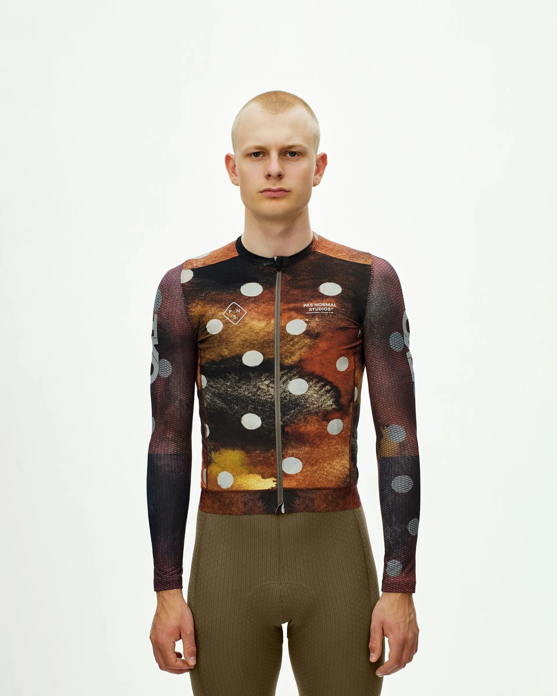 PAS NORMAL STUDIOS Men's T.K.O. Essential Light Long Sleeve Jersey - T.K.O. Earth