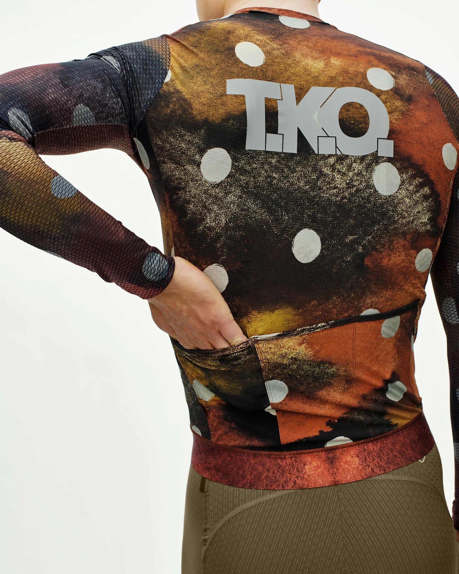 PAS NORMAL STUDIOS Men's T.K.O. Essential Light Long Sleeve Jersey - T.K.O. Earth