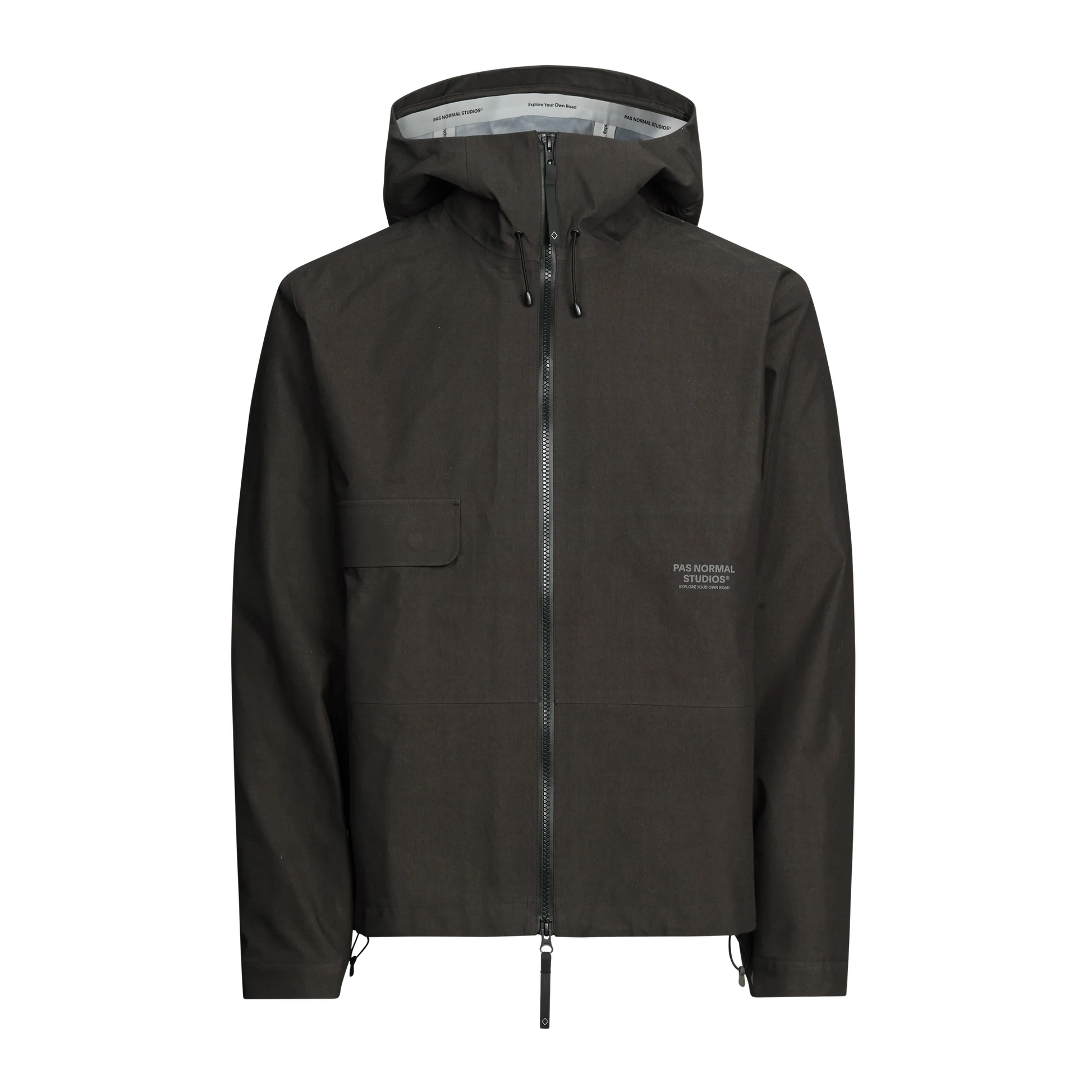 PAS NORMAL STUDIOS Off Race 3L Cotton Shell Jacket - Dark Olive