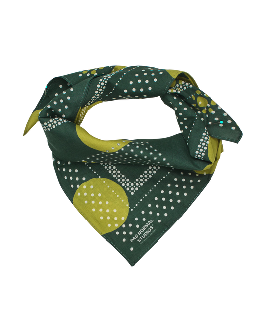 PAS NORMAL STUDIOS Off Race Bandana - Moss Green