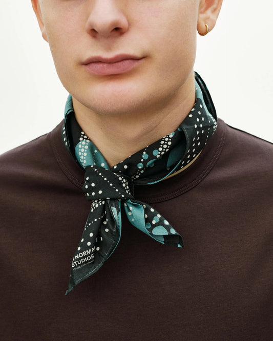 PAS NORMAL STUDIOS Off Race Bandana - Navy