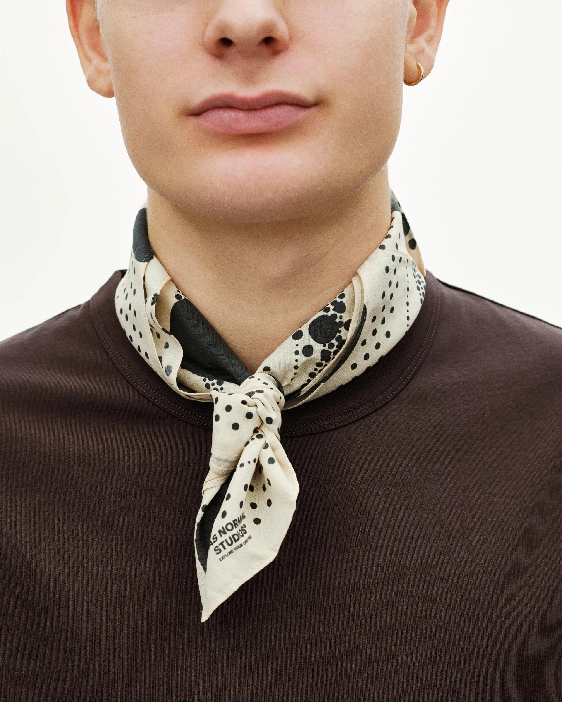 PAS NORMAL STUDIOS Off Race Bandana - Off White