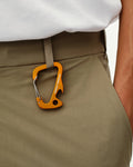 PAS NORMAL STUDIOS Off-Race Branded Carabiner - Ochre