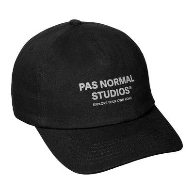 PAS NORMAL STUDIOS Off Race Cotton Cap - Black
