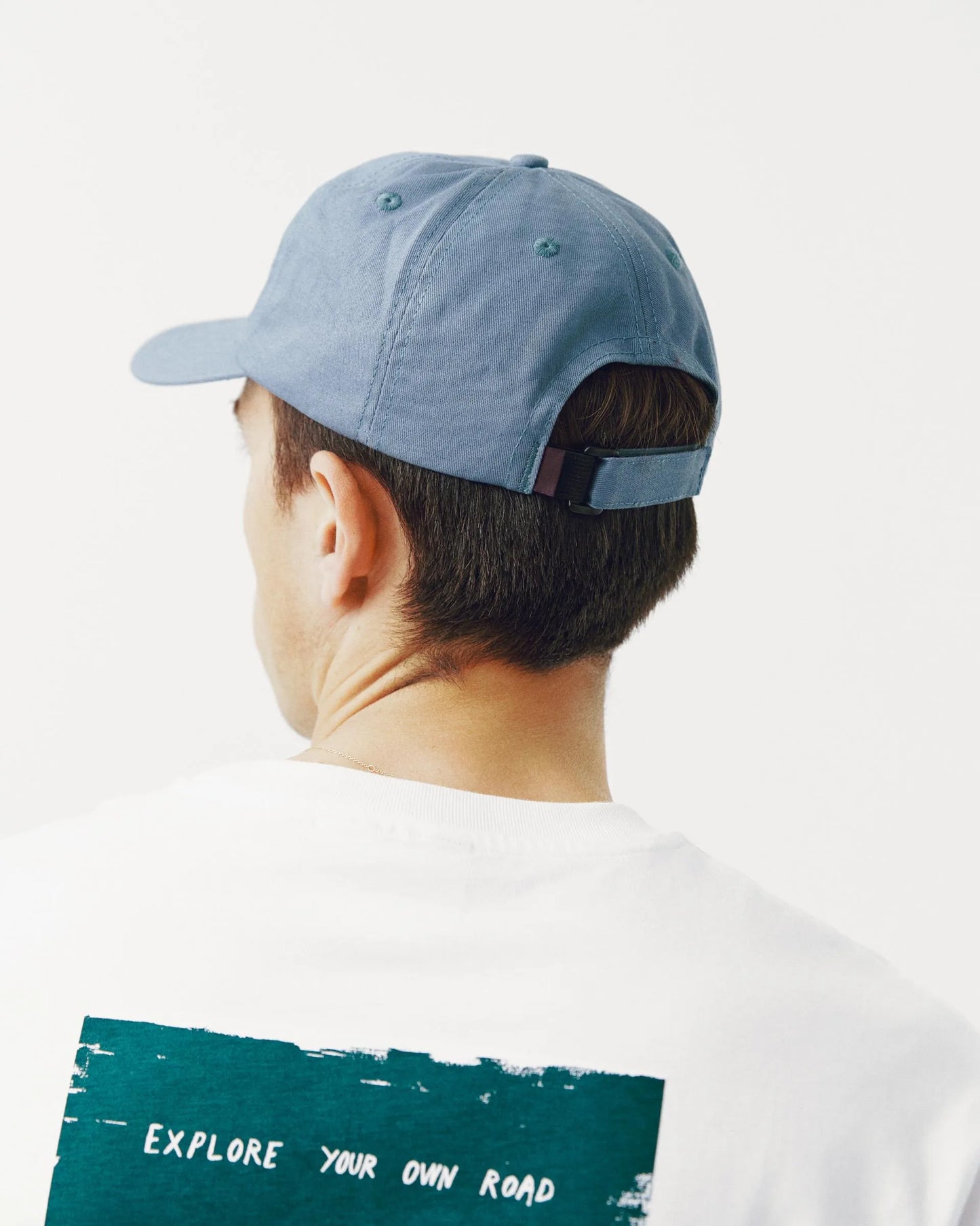 PAS NORMAL STUDIOS Off Race Cotton Cap - Light Blue