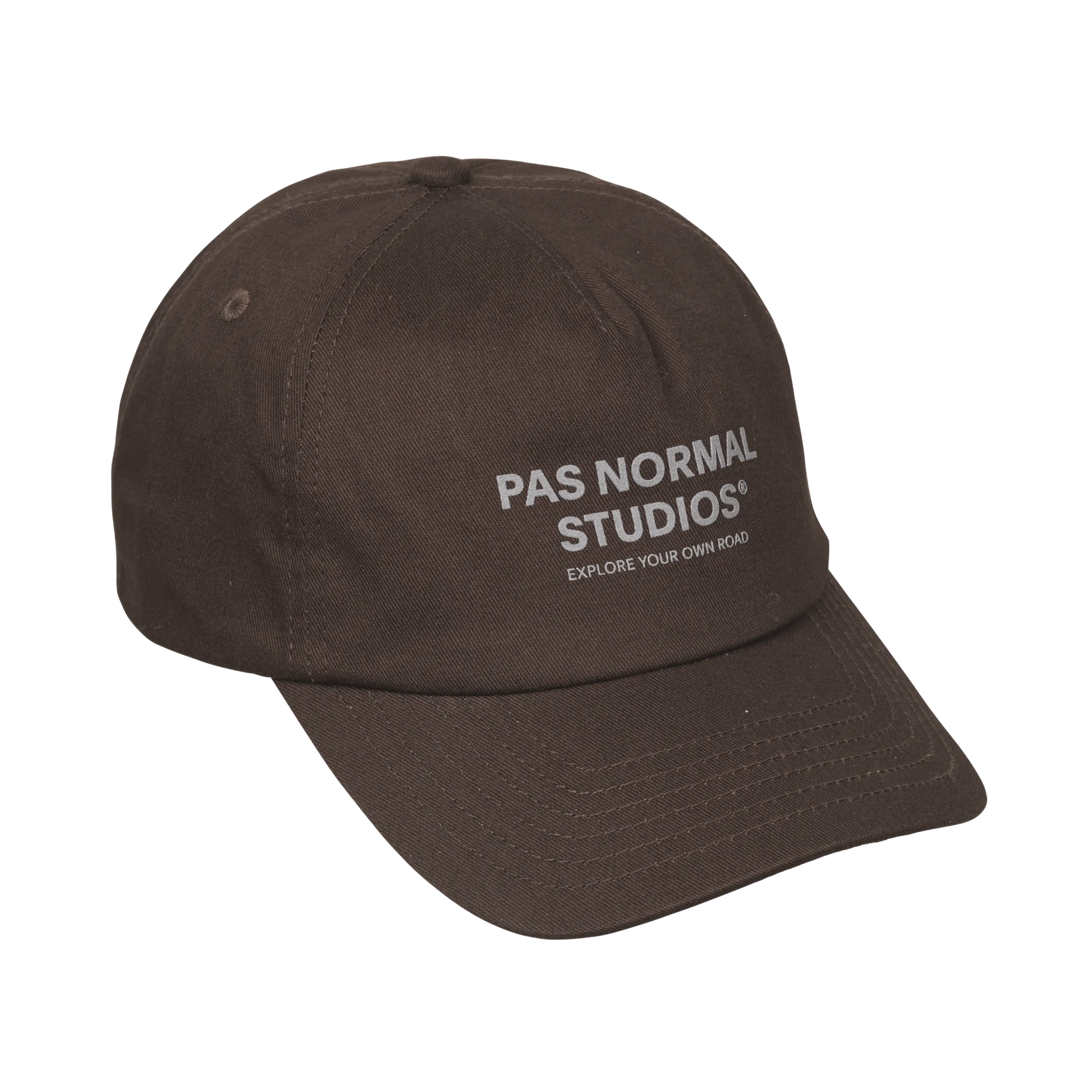 PAS NORMAL STUDIOS Off Race Cotton Cap - Light Brown