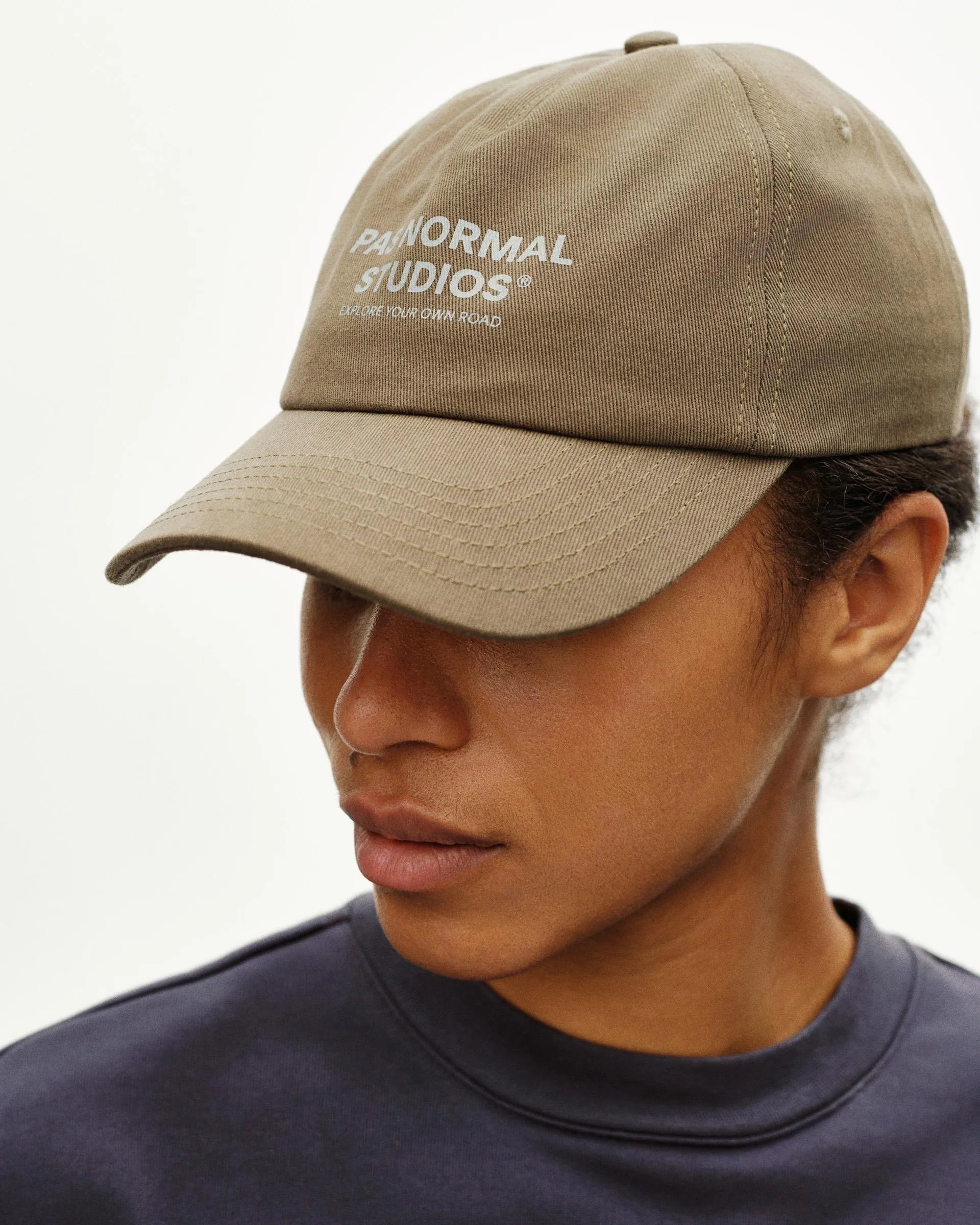 PAS NORMAL STUDIOS Off Race Cotton Cap - Mud