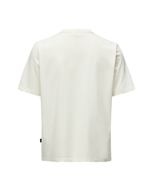 PAS NORMAL STUDIOS Off Race Cotton Tech Graphic Tshirt - Off White