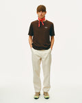 PAS NORMAL STUDIOS Off-Race Cotton Twill Pants - Limestone