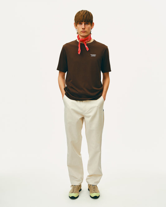 PAS NORMAL STUDIOS Off-Race Cotton Twill Pants - Limestone